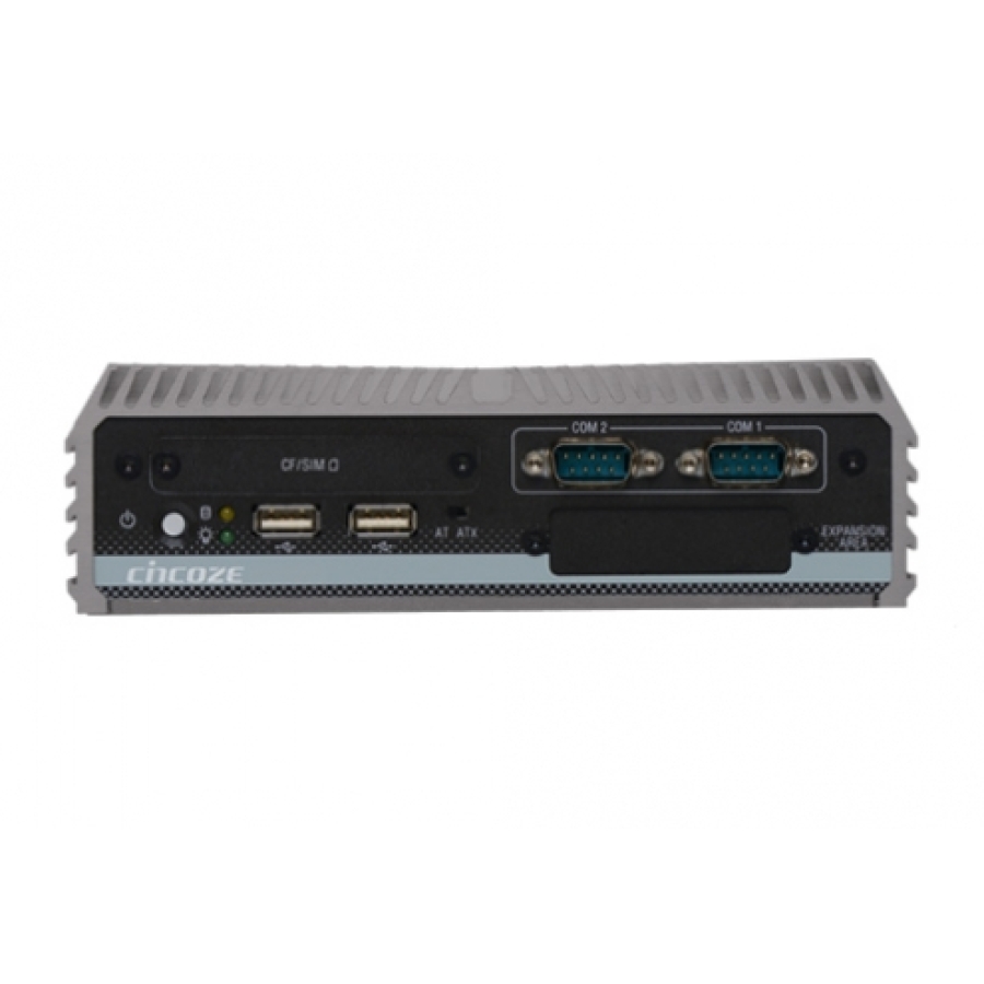 Cincoze DC-1000 Intel Atom Lüfterloser Embedded PC mit 4 x DIO, 4 x COM über RS-232