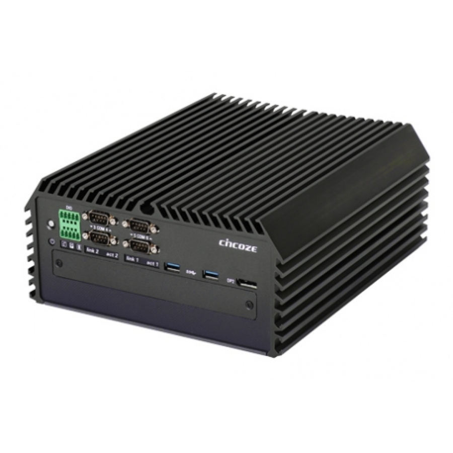 Cincoze DS-1001 Intel Core i3/i5/i7 Fanless Rugged Embedded PC 8 X DIO, 6 x COM