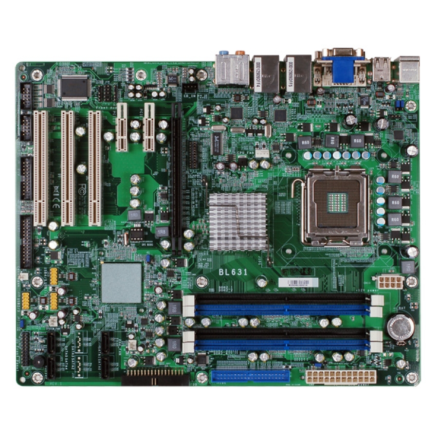 ATX Intel Q35 Core 2 Quad/Duo with 1 PCIe[x16], 2 PCIe[x4] & 3 PCI 