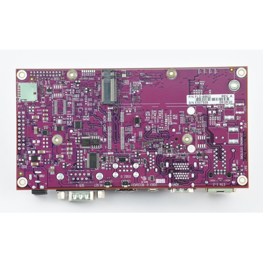 FLD-BB01 FLOYD NVIDIA Jetson Nano & Xavier NX Carrier Board avec 2x PoE et 1x USB