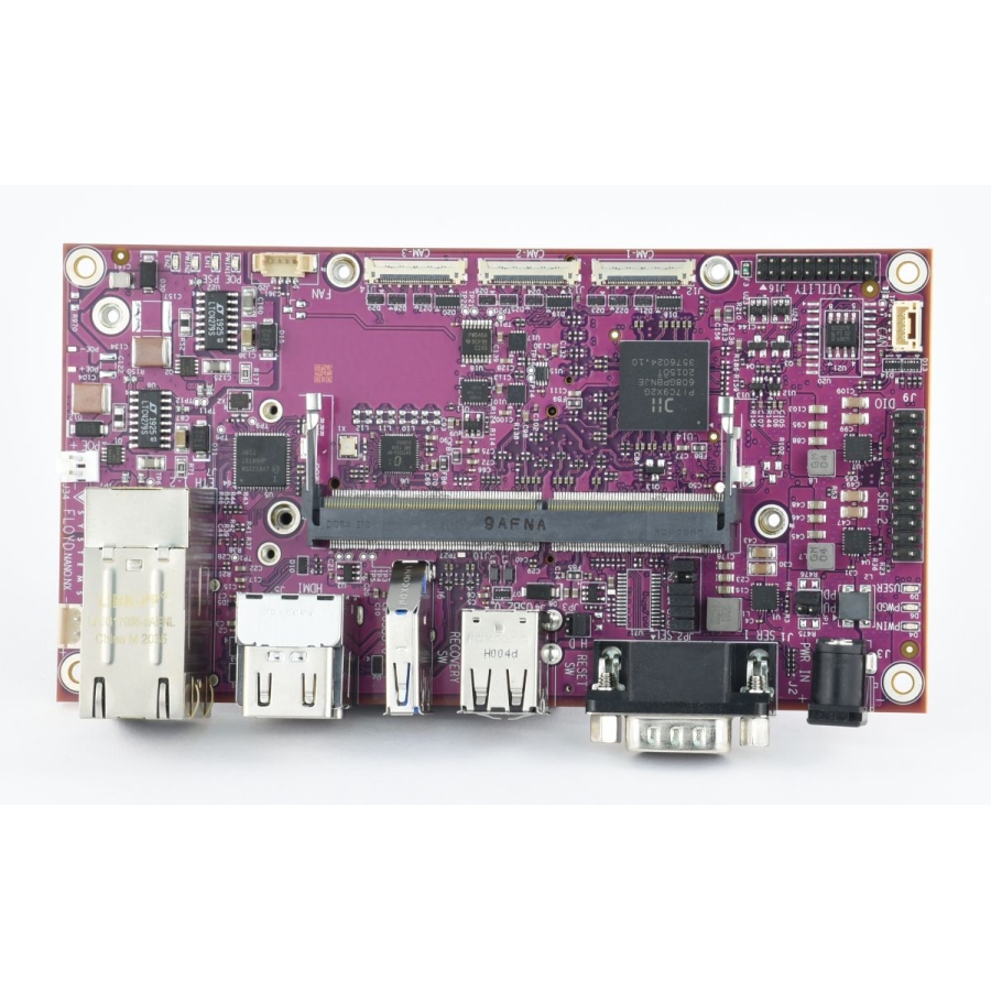 FLD-BB01 FLOYD NVIDIA Jetson Nano & Xavier NX Carrier Board avec 2x PoE et 1x USB