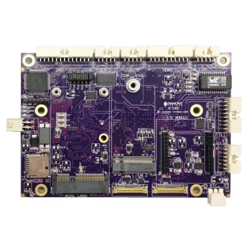 Diamond Systems JETHRO NVIDIA Jetson TX2/TX2i Carrier Board w/ 4-CH CSI Inputs