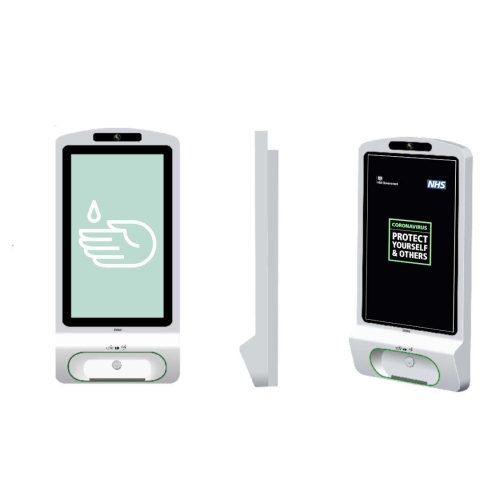 Assured Systems ASL-215-HAN-SAN 21.5" Hand Sanitizer Signage Display