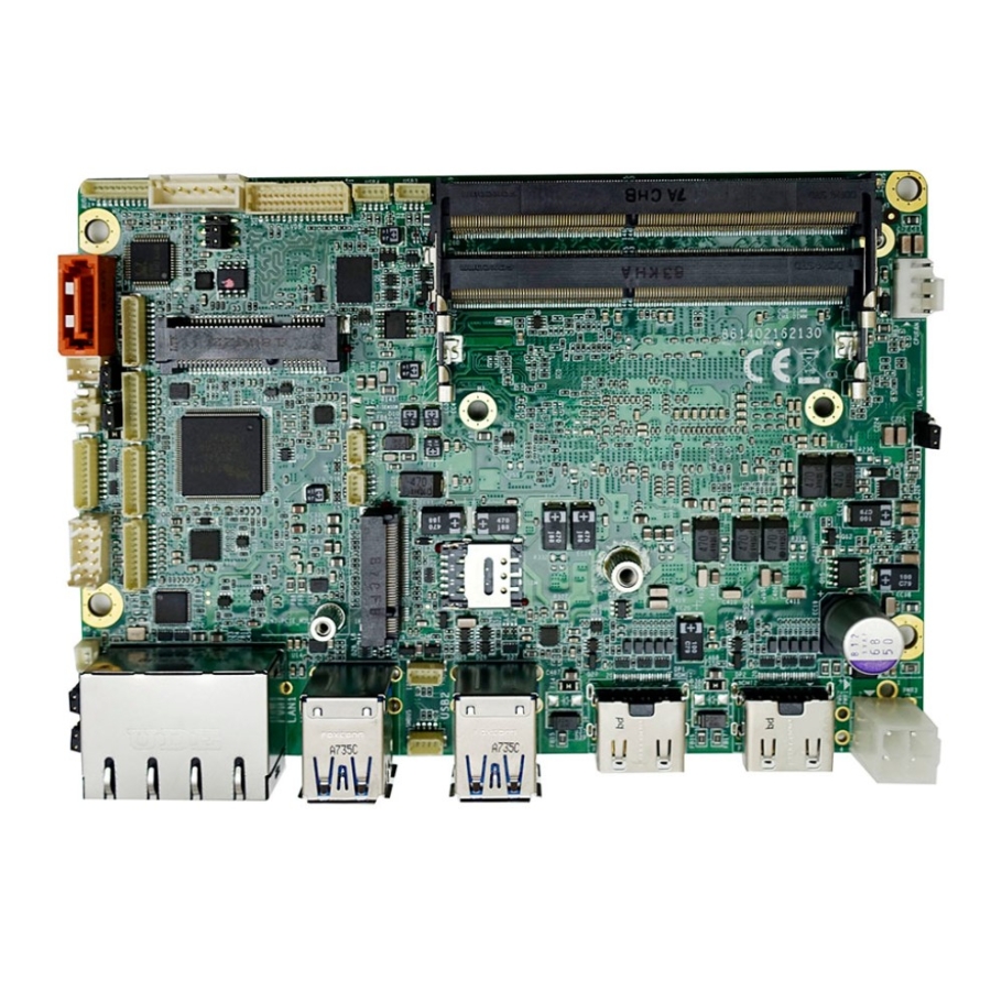 Litemax AECX-WHL0 Intel 8th Gen Core/Celeron 3.5" SBC avec 4xCOM, 6xUSB & Dual LAN