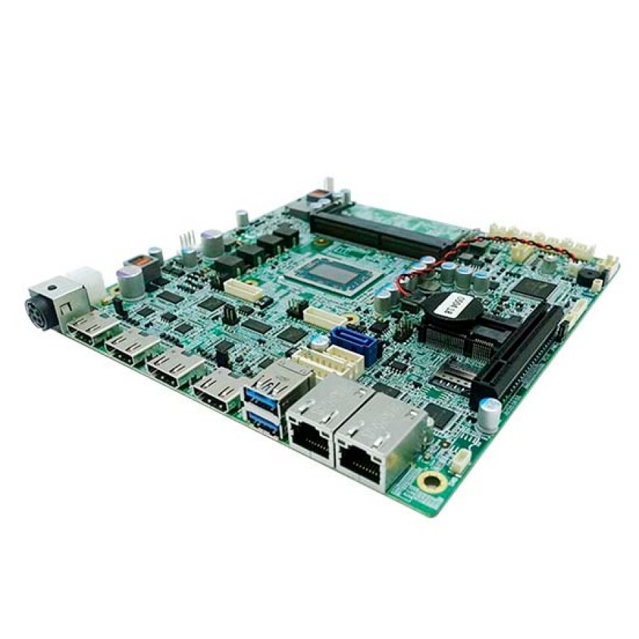 Litemax AMIX-V1K0 AMD Ryzen Embedded V1000 Mini ITX Motherboard mit 3xCOM & 5xUSB