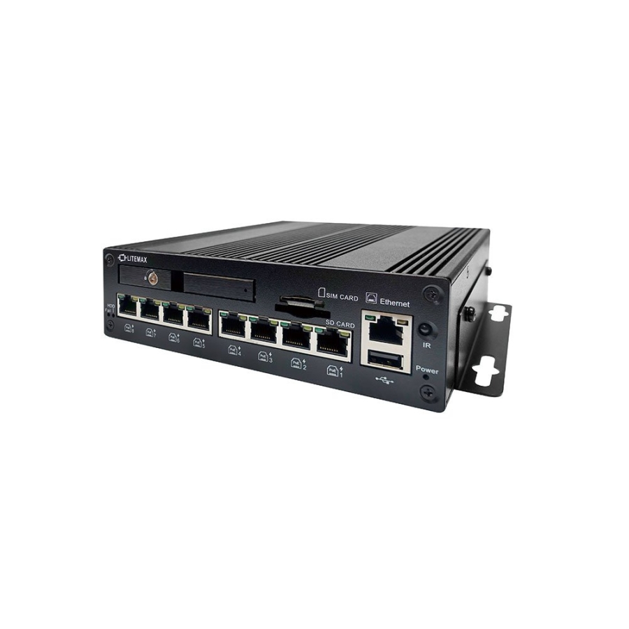 Litemax IBOX-JSN0 Plate-forme informatique NVIDIA Jetson Nano AI avec 9x ports Ethernet