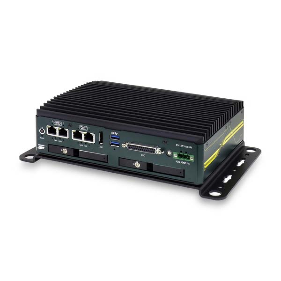 Neousys NRU-120S NVIDIA Jetson AGX Xavier AI NVR for Intelligent Video Analysis