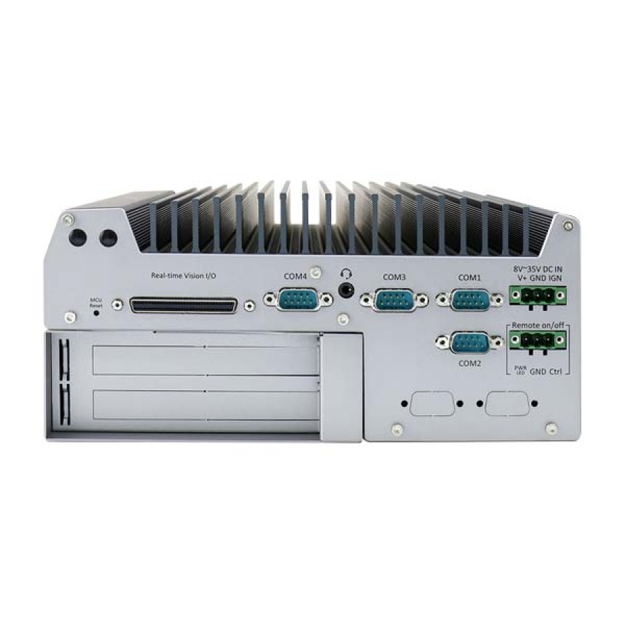 Neousys Nuvis-7306RT 9./8. Generation Intel Core Bildverarbeitungscomputer mit 4 x PoE