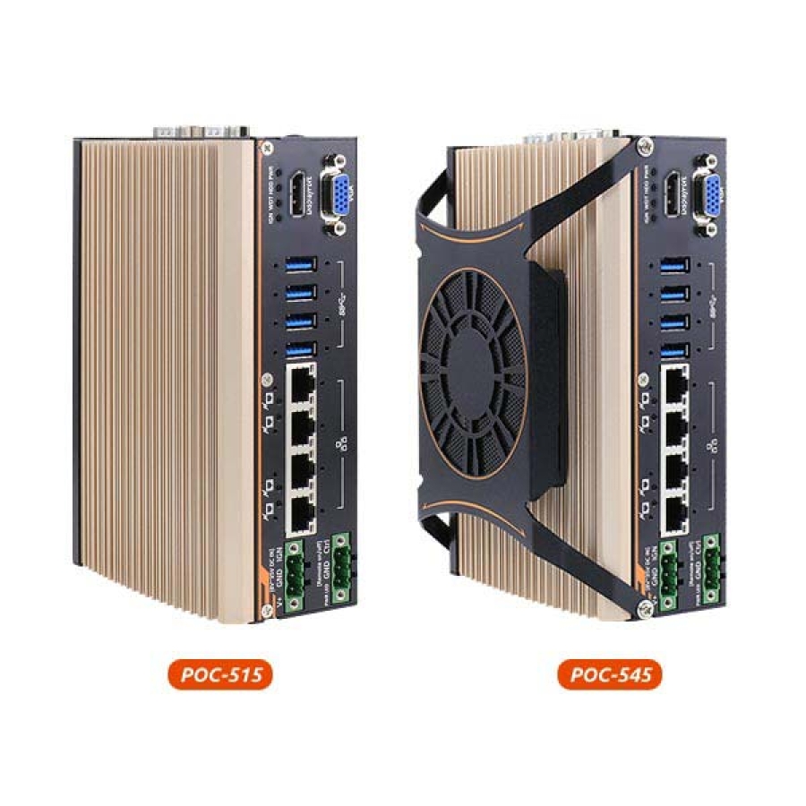 Neousys POC-500 AMZ Ryzen V1605B / V1807B Kompakter Embedded Computer