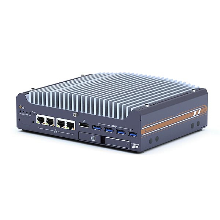 Neousys Nuvo-9531 Lüfterloser, robuster Embedded PC (demnächst) 12. Generation Intel 4xGbE