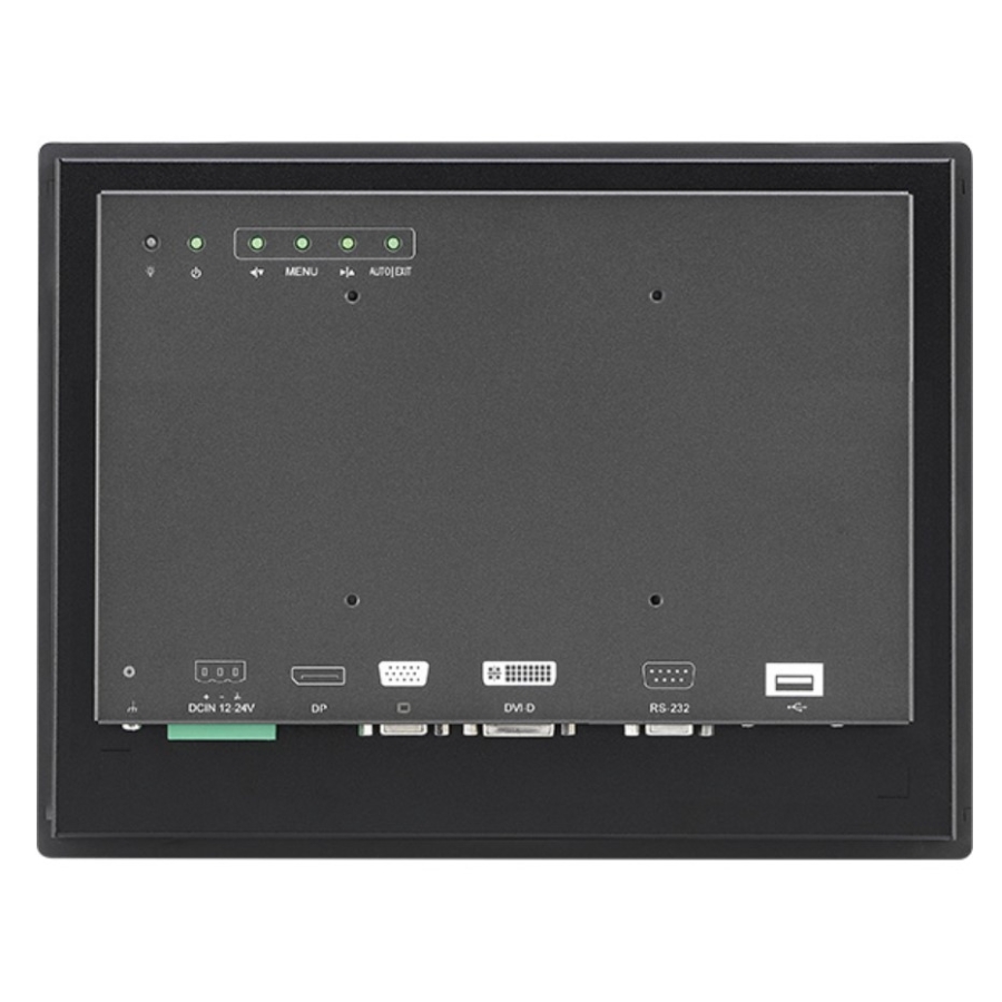 Nexcom APPD 1206T 12.1" IP65 Industrial 4:3 XGA LCD Flush Touchscreen Monitor