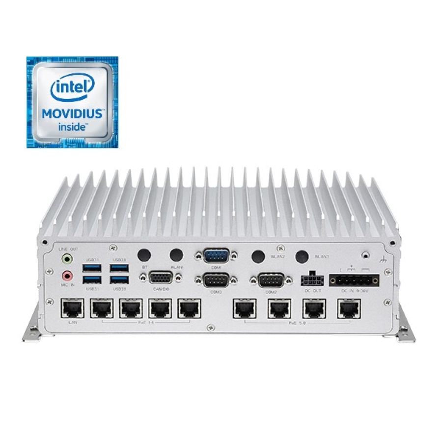 Nexcom ATC 8010-7B 8th Gen Intel Core & Intel Movidius VPU Intelligent Platform