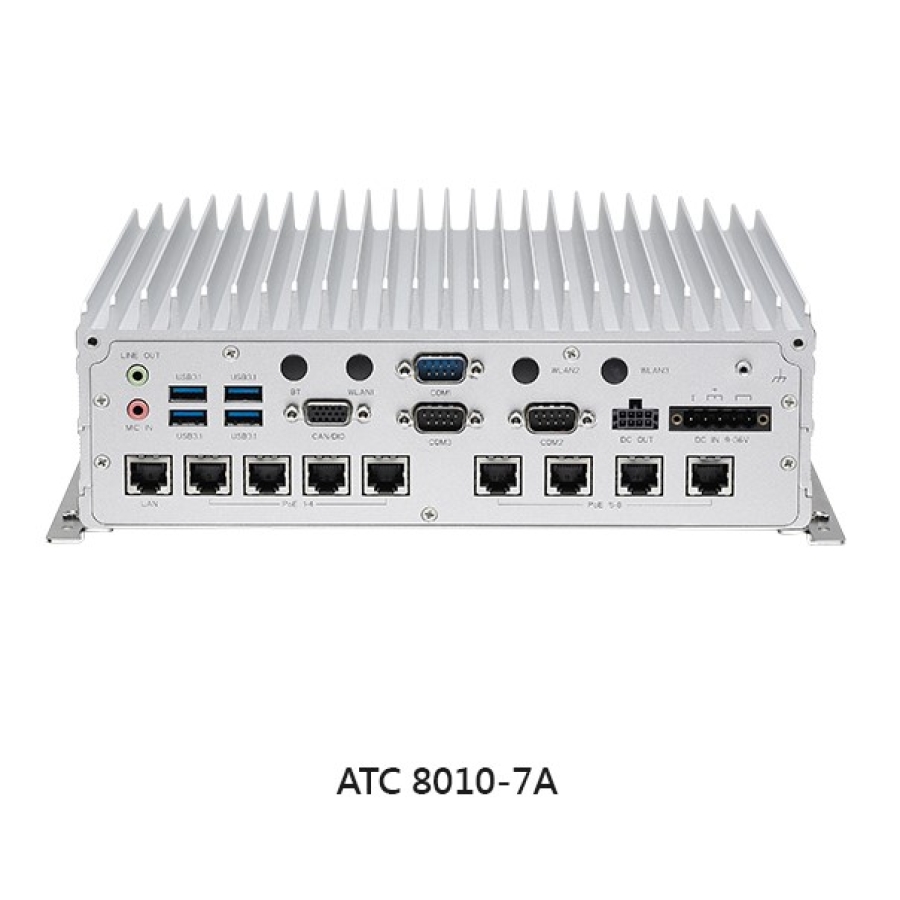 Nexcom ATC 8010-7A/AF/DF 8. Generation Intel Core, NVIDIA Leistungsstarke intelligente Plattform