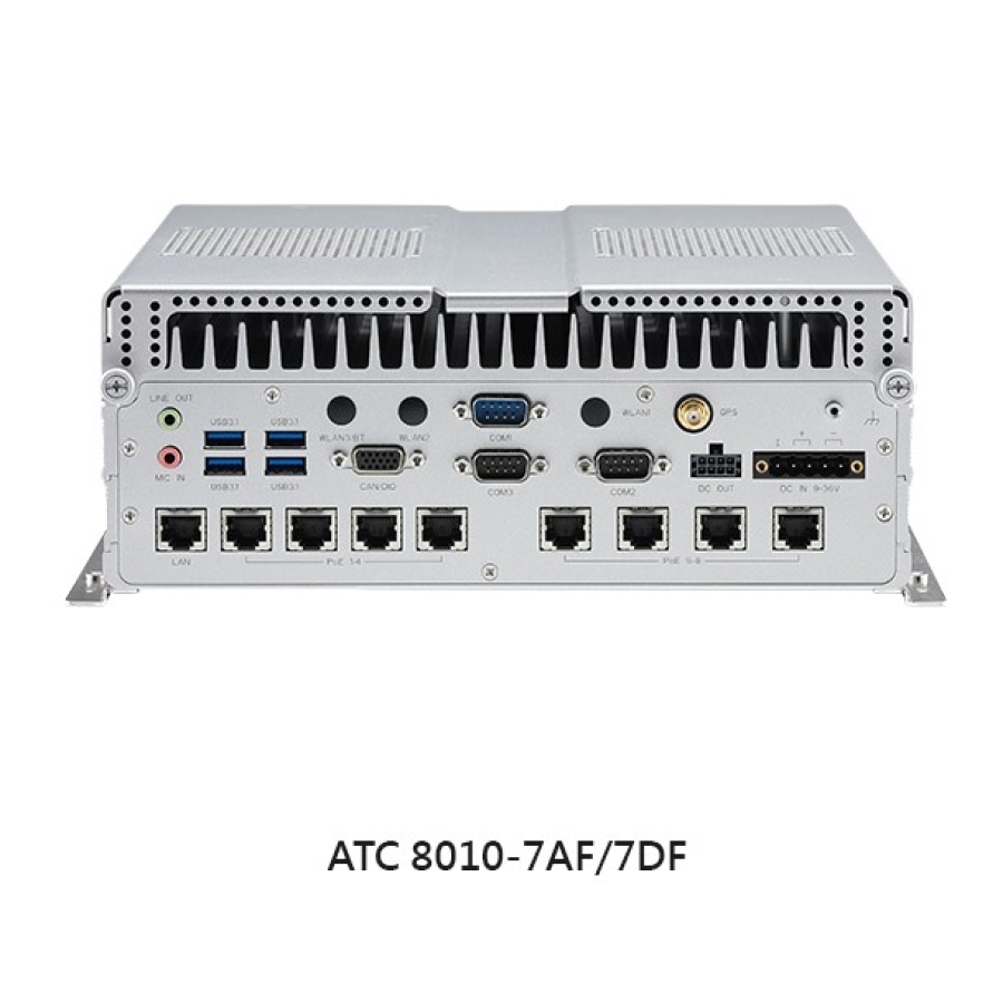 Nexcom ATC 8010-7A/AF/DF 8. Generation Intel Core, NVIDIA Leistungsstarke intelligente Plattform