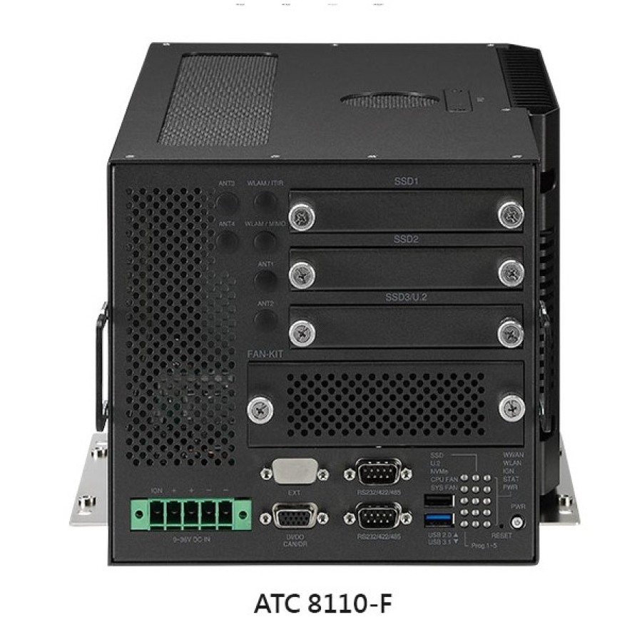 Nexcom ATC 8110/8110-F Accélérateur de rafraîchissement et d'inférence Intel Coffee Lake S