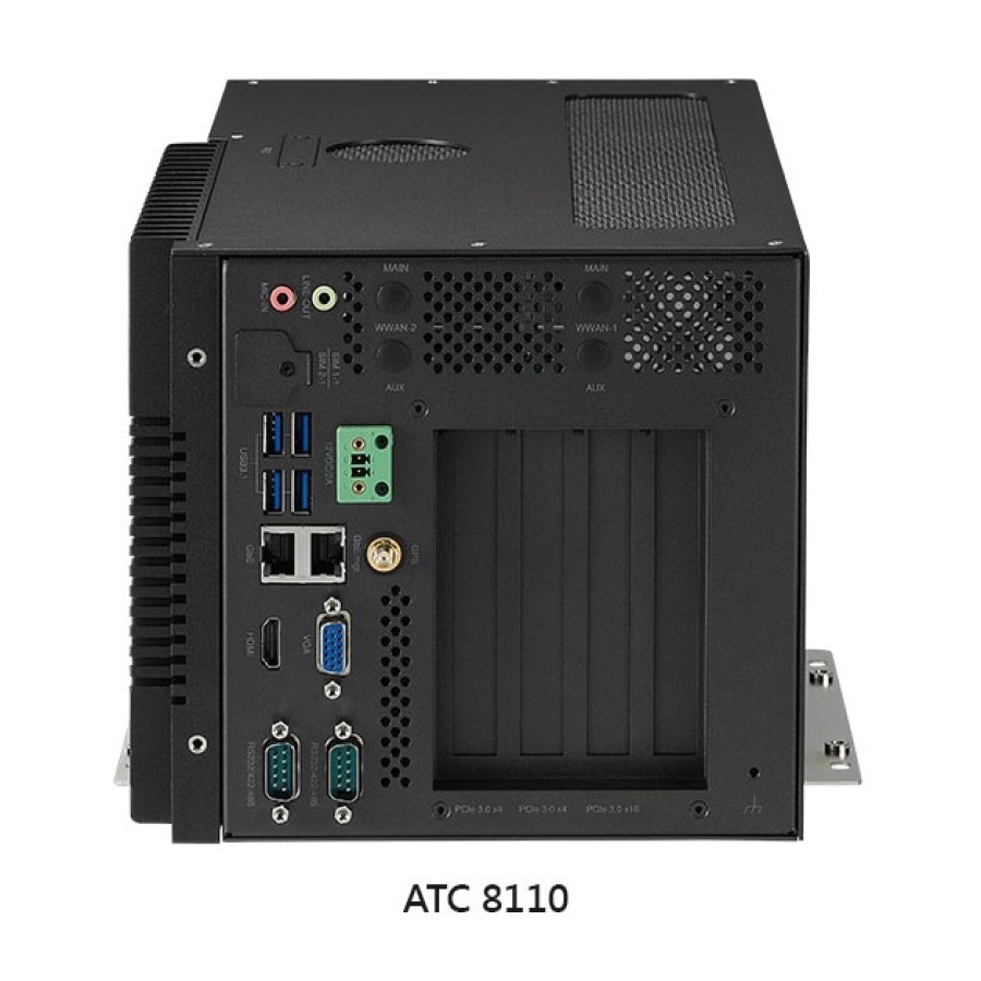 Nexcom ATC 8110/8110-F Accélérateur de rafraîchissement et d'inférence Intel Coffee Lake S