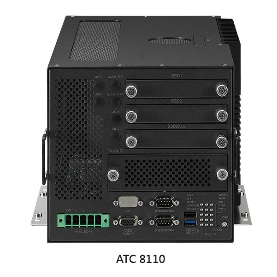 Nexcom ATC 8110/8110-F Intel Coffee Lake S Refresh and Inference Accelerator