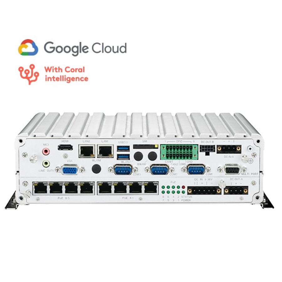 Nexcom MVS 2623-GCIoT Intel Atom Google Cloud AI Edge-Telematiklösung