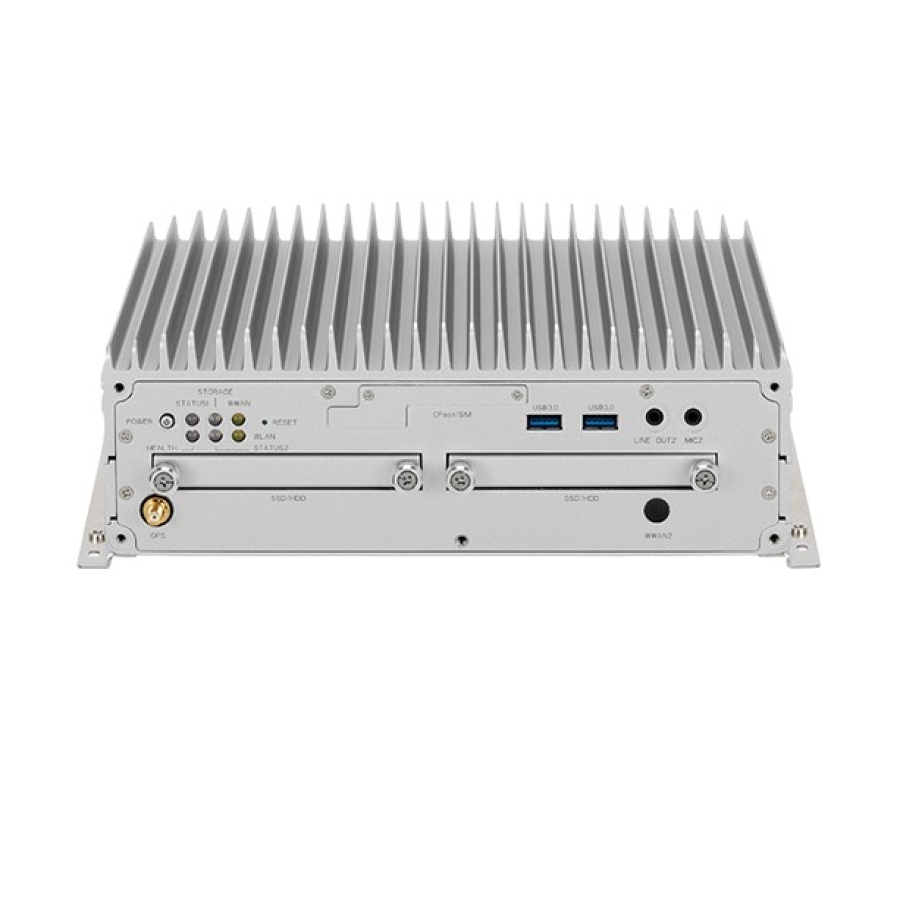 Nexcom MVS 5603-C6SMK Intel Core 6-CH PoE Mobiler Computer für den Einsatz im Fahrzeug