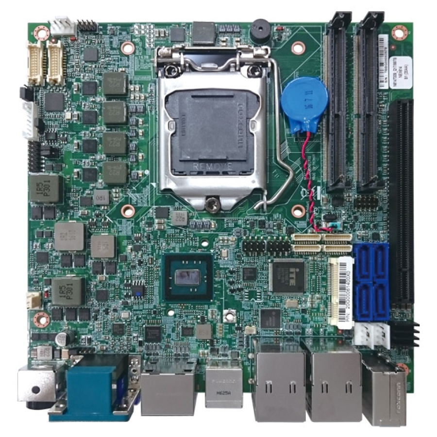 Nexcom NEX 614 Skylake Core i7/i5/i3 Mini ITX Carte mère 4 x SATA