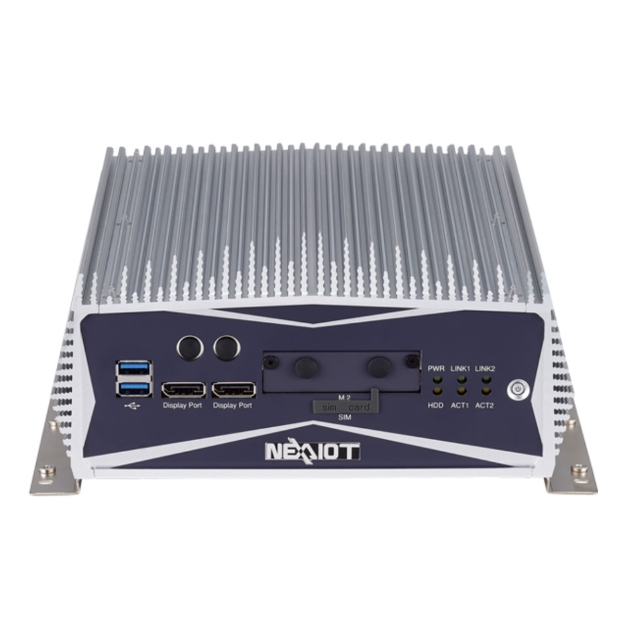 Nexcom NISE 3600CE 6/7/8/9th Gen Intel Core Fanless System w/ One PCIe Expansion