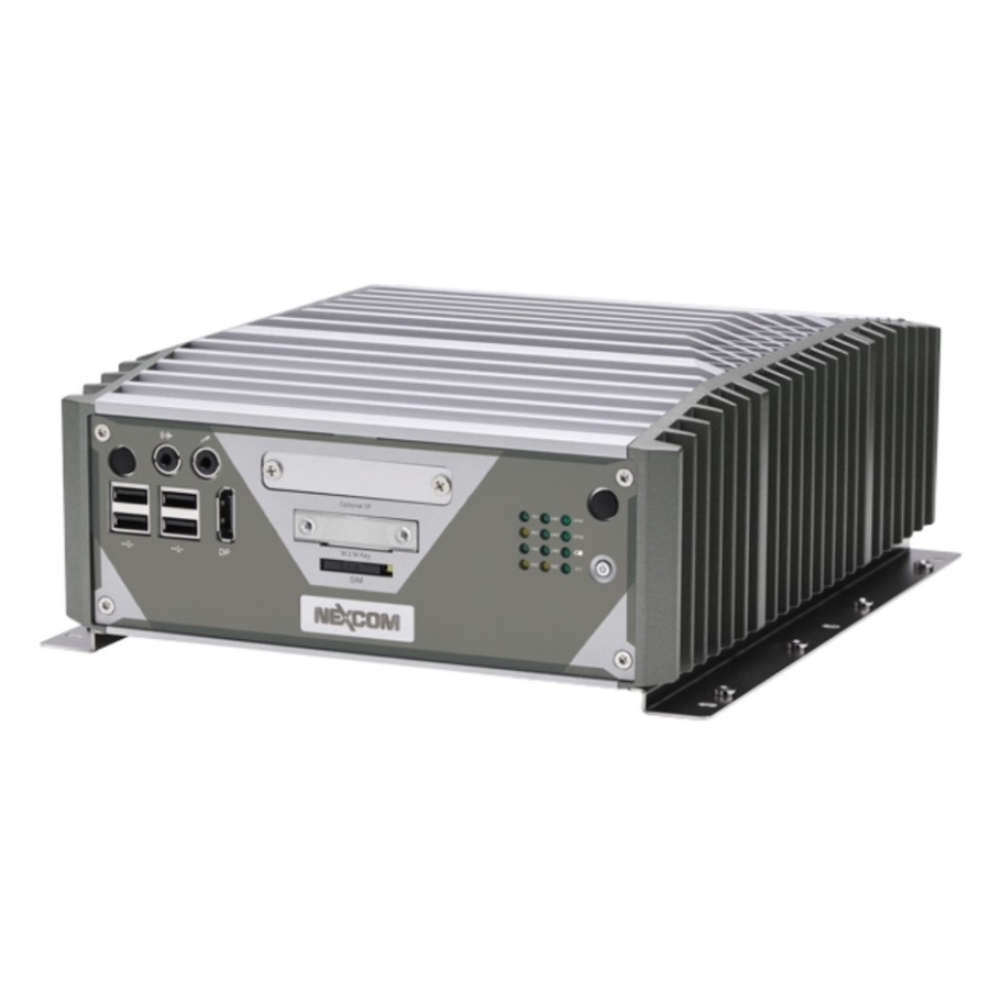 Nexcom NISE 3900E 8th/9th Gen Intel Core i7/i5/i3 Fanless System with Expansion
