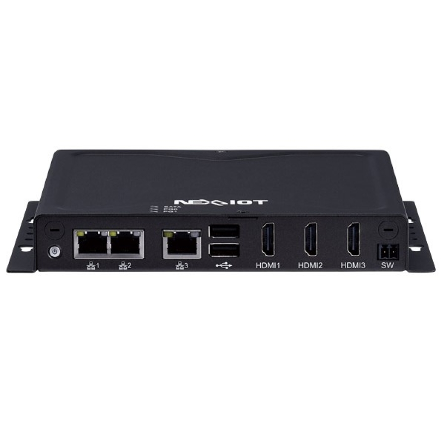 Nexcom NISE 53-E01/E02 Intel Celeron J6413 Quad Core Lüfterloses System mit 3x HDMI