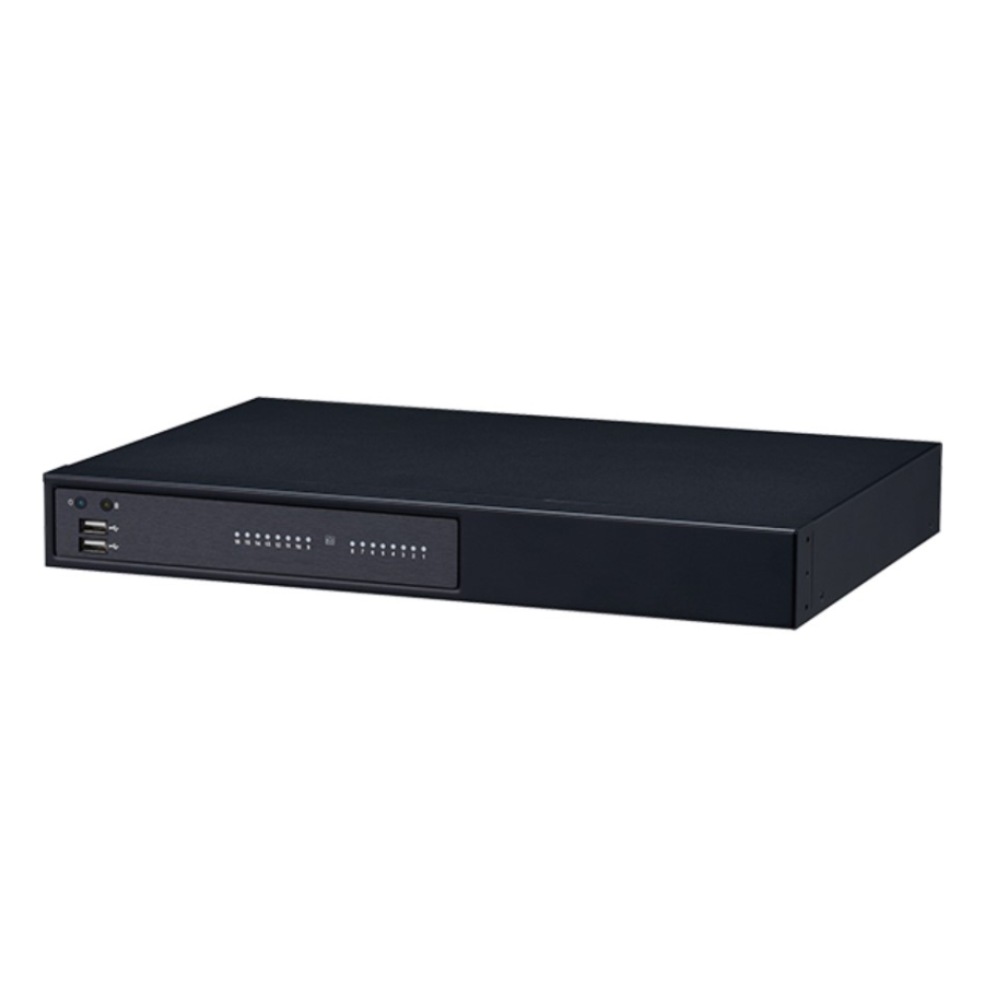 Nexcom Ordinateur de surveillance NViS 14162 8th Gen Intel Atom/Celeron avec 16x PoE