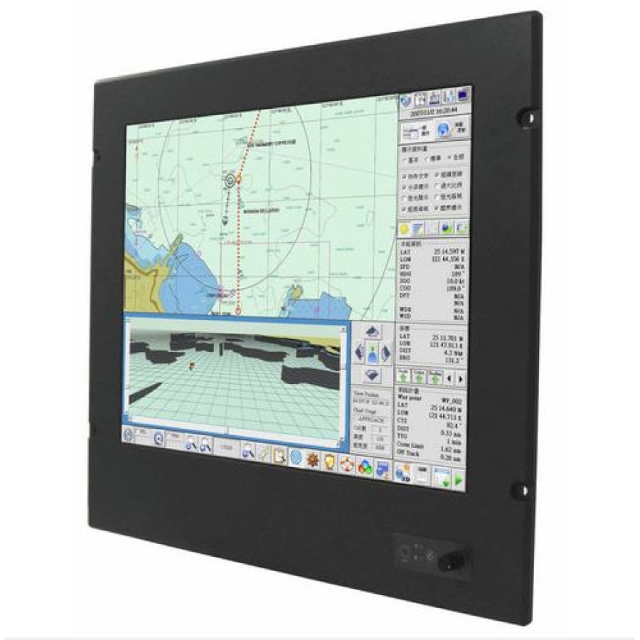 19" Marine-zertifizierter Touchscreen-Panel-PC mit Atom N2600 1.6GHz