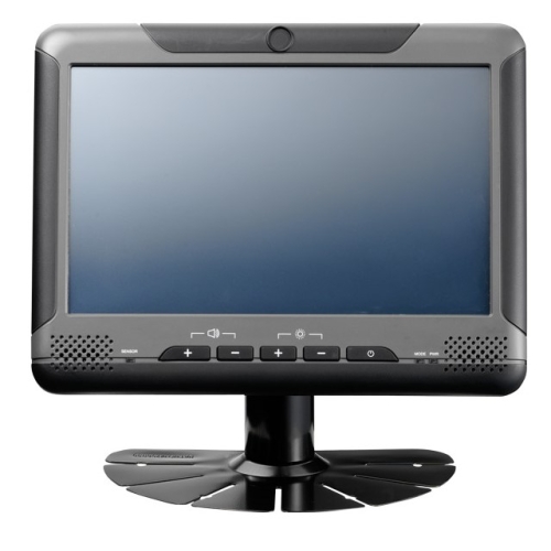 Nexcom VMD 1001 7" VGA Vehicle Mount Display with Touch Screen and VGA Interface