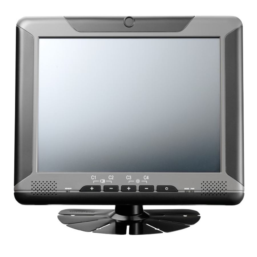 Nexcom VMD 2003 8" SVGA Vehicle Mount Touch Display w/ Analog Camera + ultraONE