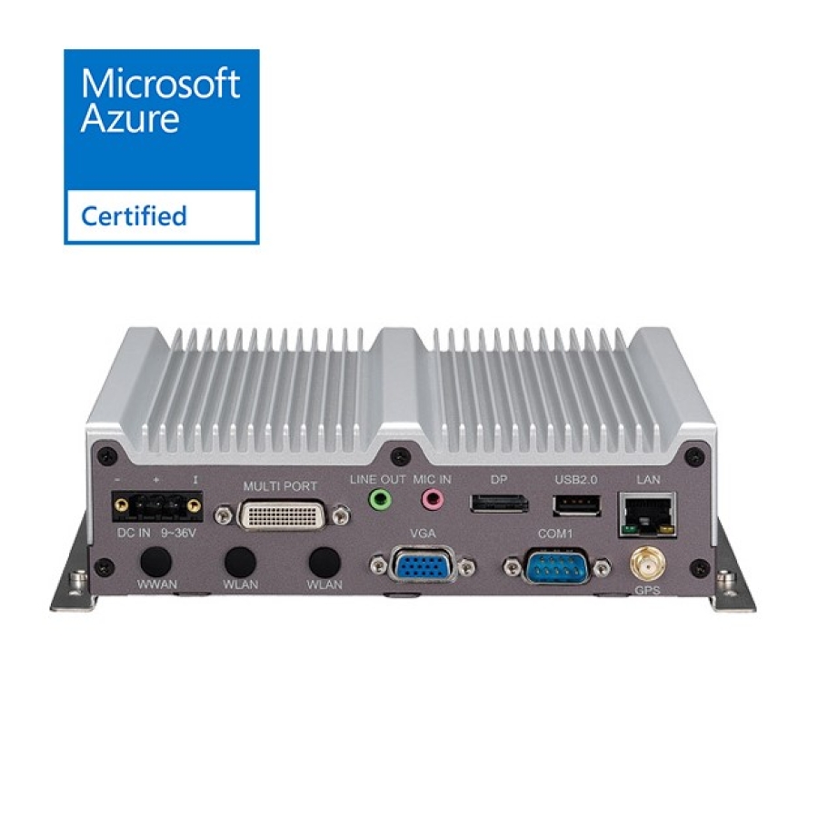 Nexcom VTC 1010 Intel Atom E3827 Fanless In-Vehicle Computer