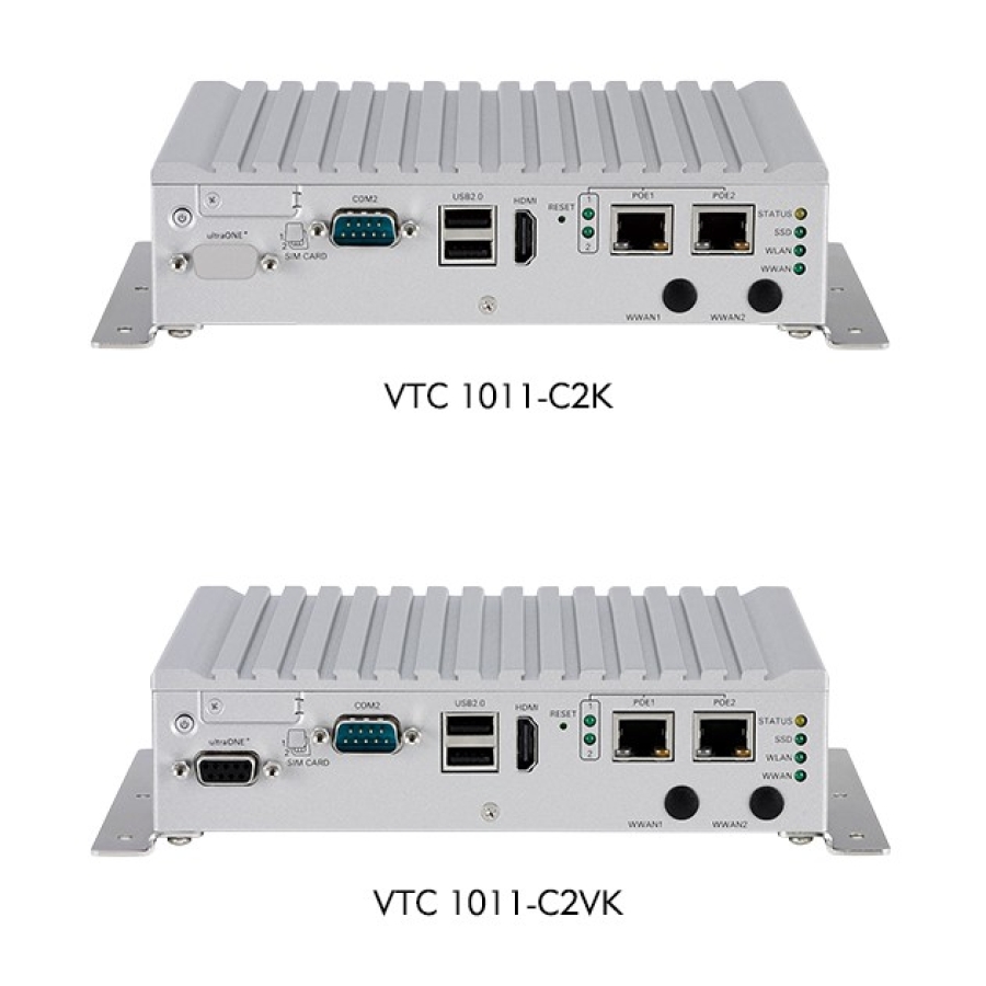 Nexcom VTC 1011 Intel Atom E3825 Processor Fanless In-Vehicle Computer