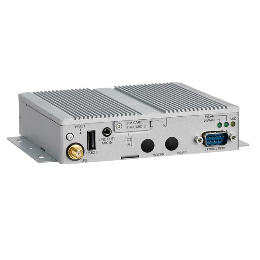 Nexcom VTC 1910-S Intel Atom E3815 Schlankes und robustes Telematik-IoT-Gateway