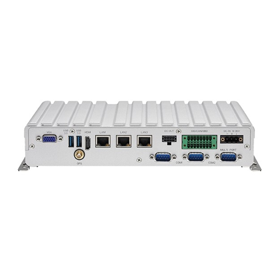 Nexcom VTC 6220-BK Intel Atom x7-E3950 Fanless In-Vehicle Computer