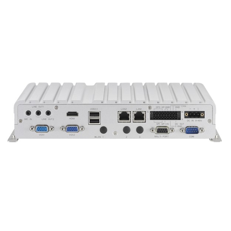 Nexcom VTC 6221 Intel Atom E3950 Fanless In-Vehicle Computer w E-Mark Conformity