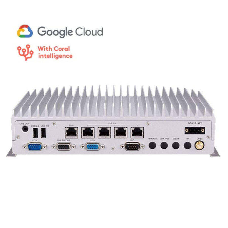 Nexcom VTC 6222-GCIoT Intel Atom Google Cloud AI Edge In-Vehicle Solution