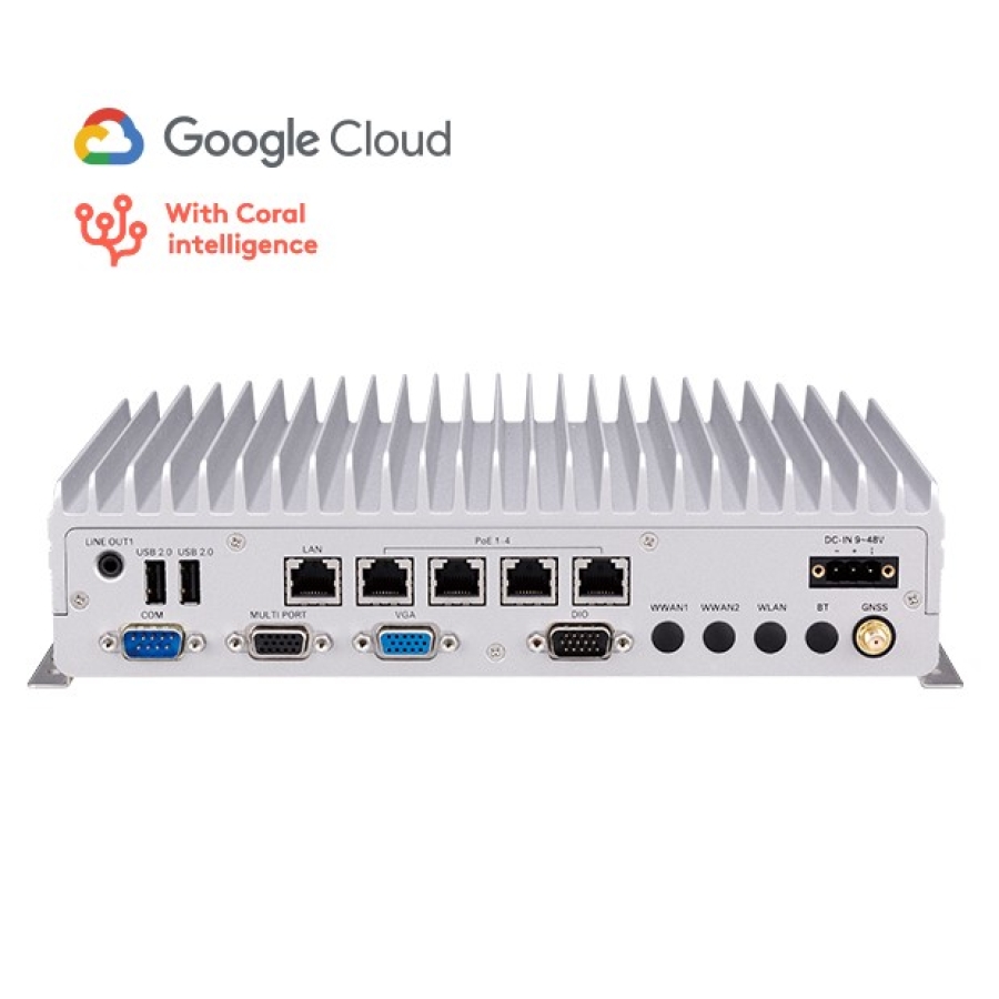 Nexcom VTC 6222-GCIoT Intel Atom Google Cloud AI Edge In-Vehicle Lösung