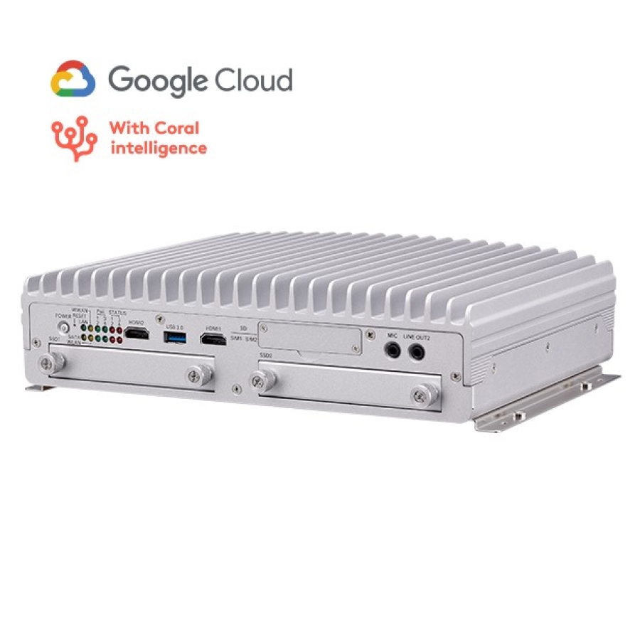 Nexcom VTC 6222-GCIoT Intel Atom Google Cloud AI Edge In-Vehicle Solution