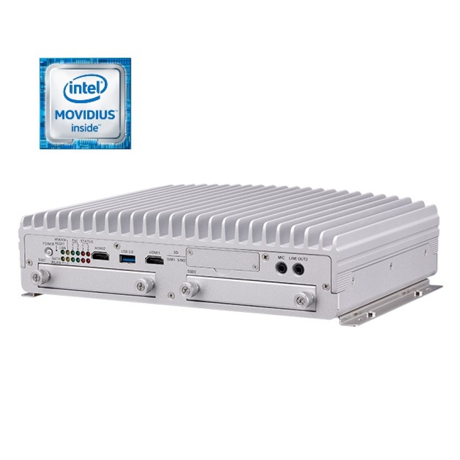Nexcom VTC 6222-IMIoT Intel Atom E3950, Intel Movidius AI Edge Vehicle Solution