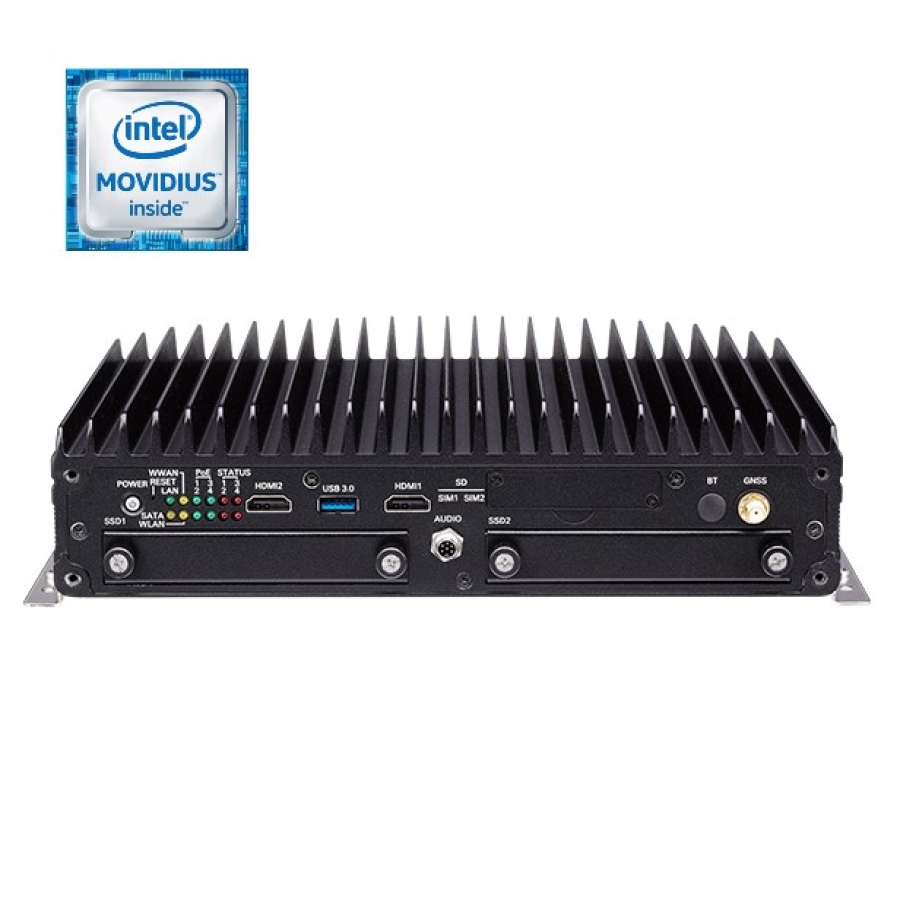 Nexcom nROK 6222-IMIoT Intel Atom E3950, Intel Movidius AI Edge Vehicle Lösung