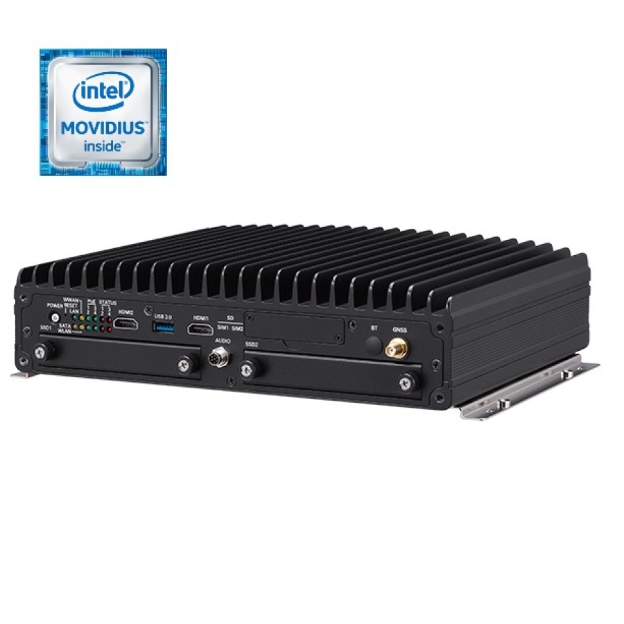 Nexcom nROK 6222-IMIoT Intel Atom E3950, Intel Movidius AI Edge Vehicle Lösung