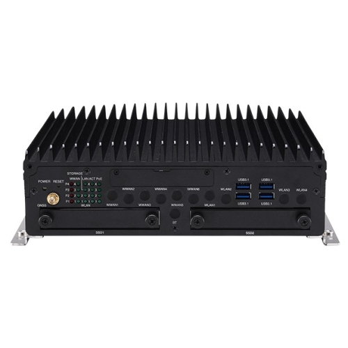 Nexcom nROK 7251-7C4 9th Gen Intel Core Fanless Rolling Stock Computer w/ 5x LAN