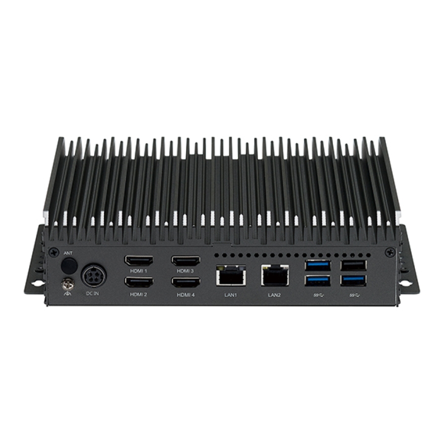 Nexcom NDiS V1100 11. Generation Intel Core lüfterloses Multi-Display-System