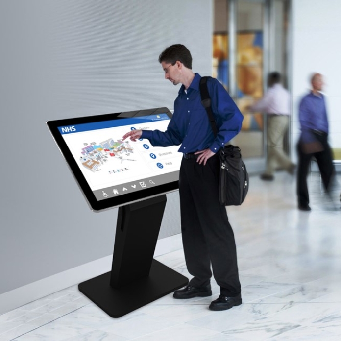 43" PCAP Touch Screen Kiosk mit Dual OS