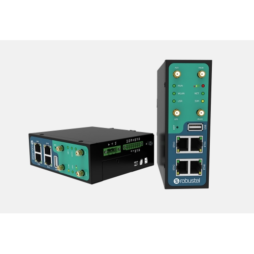 Robustel R3000 Quad Industrial Cellular VPN Router mit 4 Ethernet-Anschlüssen