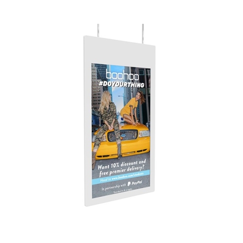 43" Hanging Double-Sided Window Display