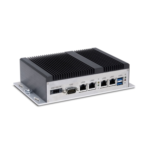Syslogic IPC/S-A2 NVIDIA Jetson TX2/TX2i AI Edge Computer w/ 4xLAN, 2xCAN, 4xUSB