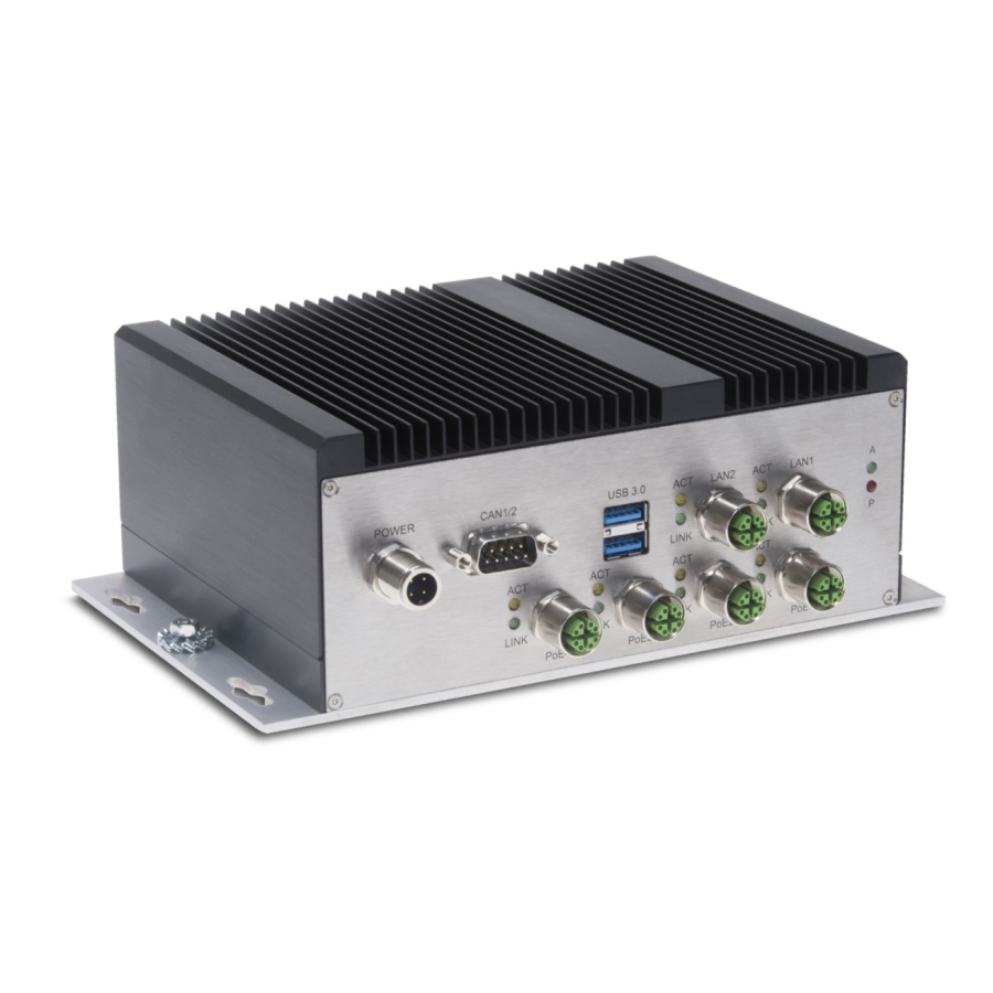 Syslogic IPC/RM-A2 NVIDIA Jetson TX2/TX2i, IP40, Compact AI Railway Computer