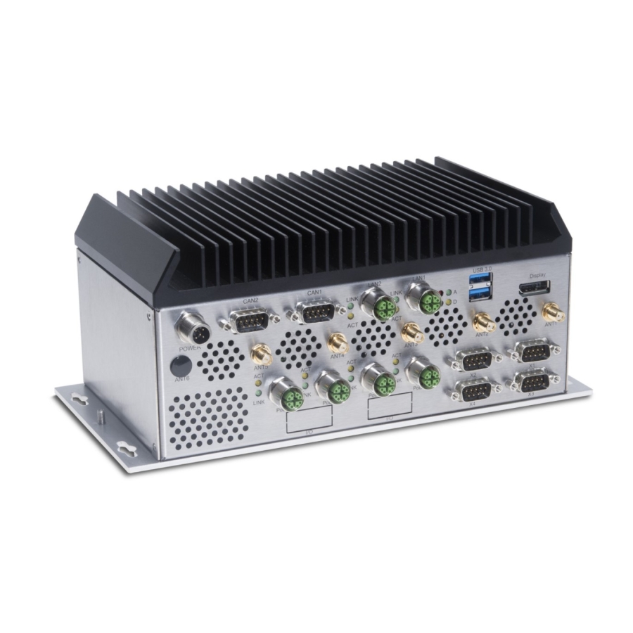 Syslogic IPC/RML-A3-DEV NVIDIA Jetson AGX Xavier AI Vehicle Computer with 4x PoE